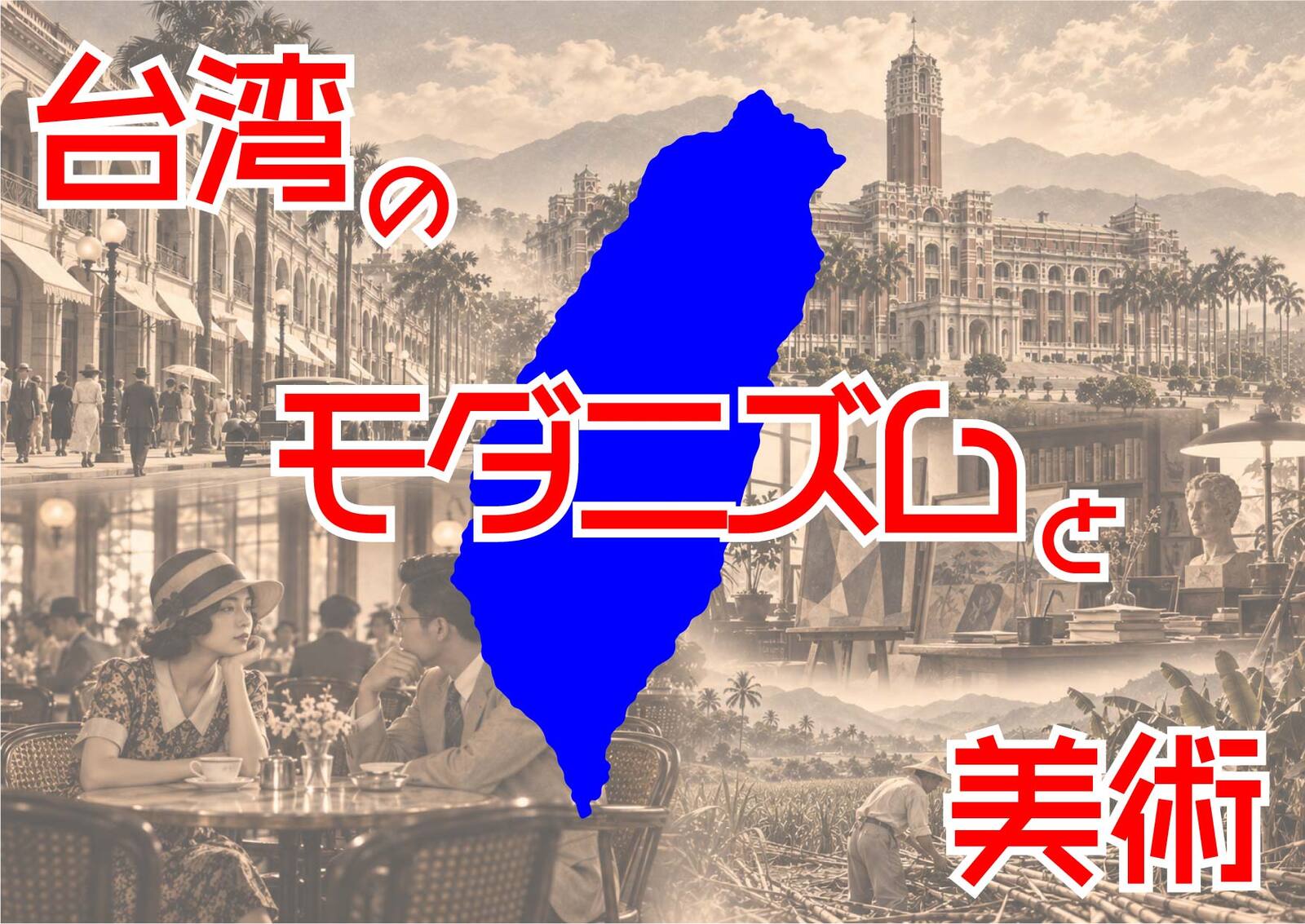 【台湾のモダニズムと美術】映像と美術鑑賞