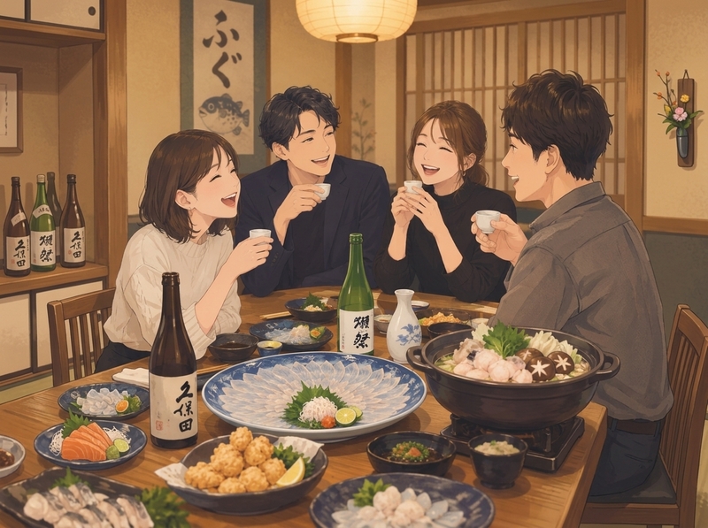 【10/17開催・新宿南】女性主催✨玄品ふぐで楽しむてっさ無料キャンペーン！貸切感ある和食交流会🥢🎉