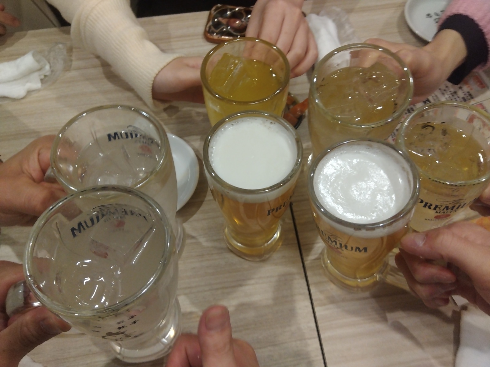 11月7日12時〜21時　梅田居酒屋行ってカラオケ🍻