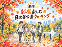 【日比谷・朝活】紅葉楽しむ日比谷公園ウォーキング🍁