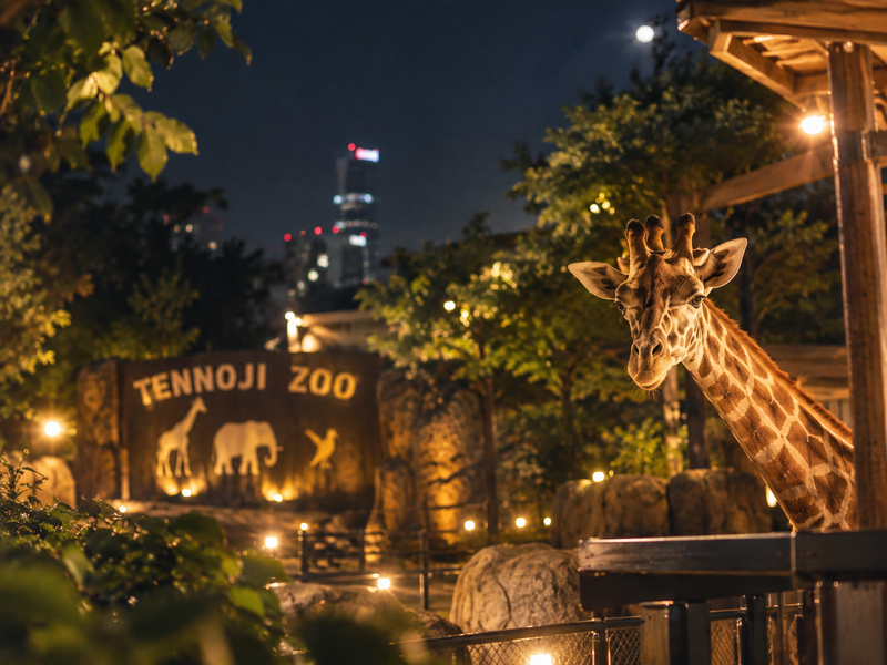 少人数｜夜の動物園を楽しもう🌙🦒 