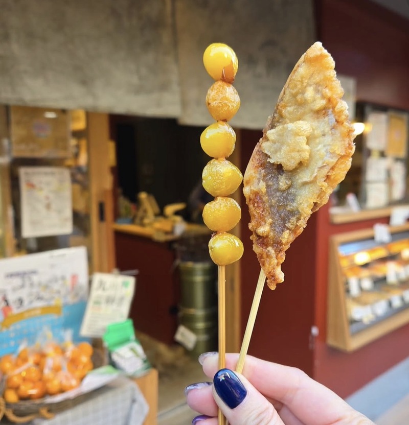 🍡食欲の秋🍁 谷中銀座＆根津 食べ歩き 下町グルメ散策🎶