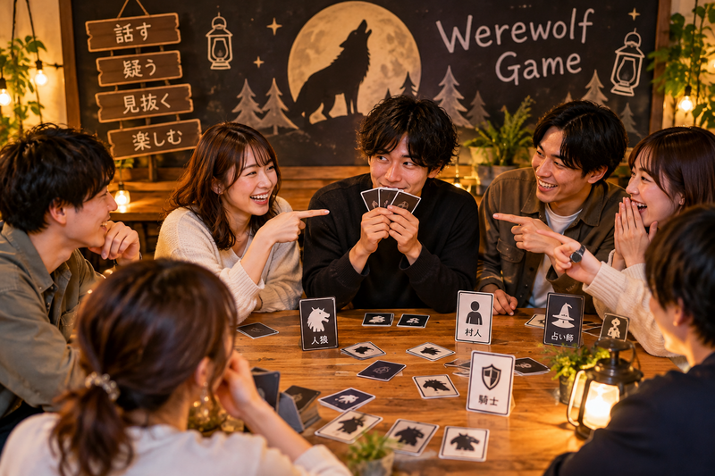 🐺【初心者大歓迎】🎲ゆるっと人狼ゲーム会🐺