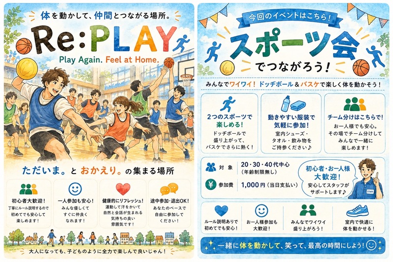 ゆるフワッとエンジョイなスポーツ会