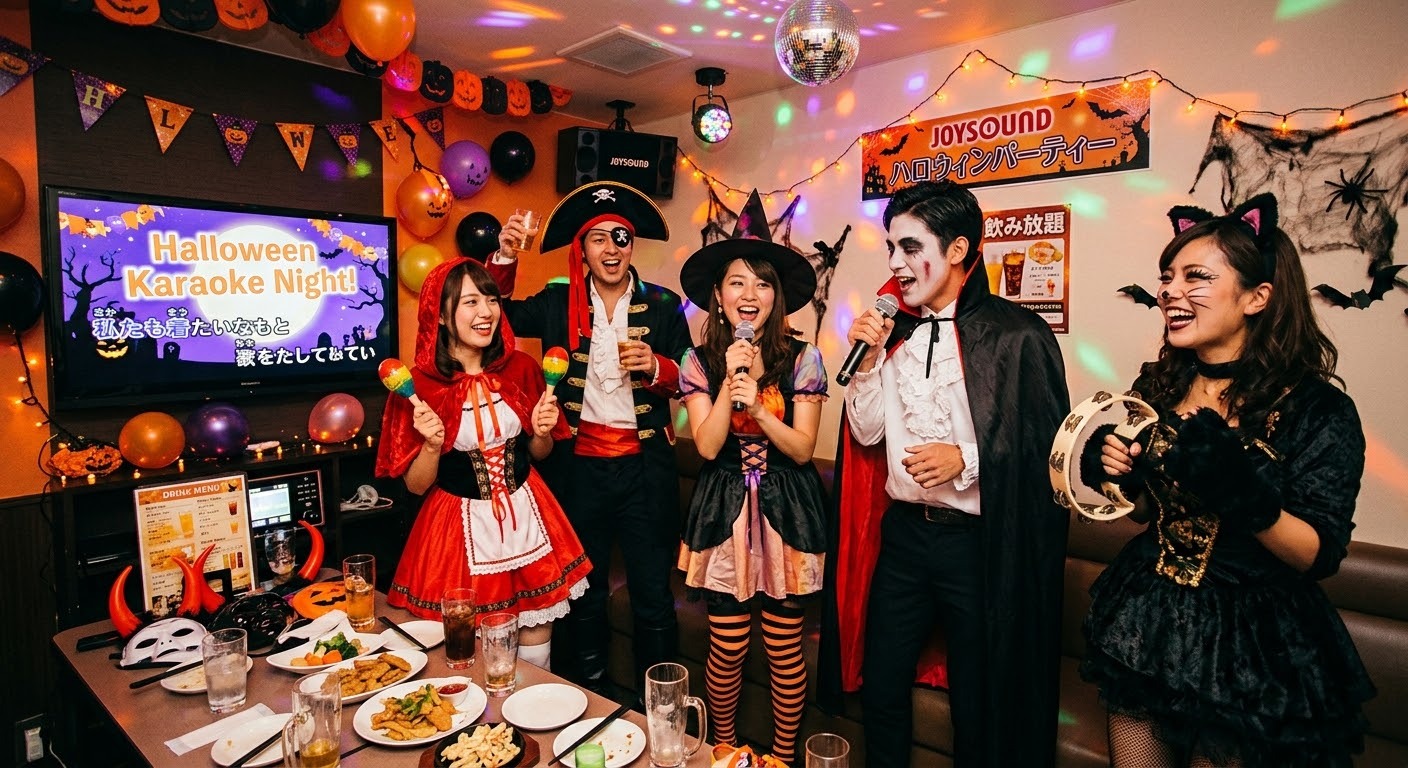 【10/30(金) 河原町│レインボー河原町店】仮装OK🎃アニソンカラオケ祭り！コスプレ歓迎・初心者大歓迎✨