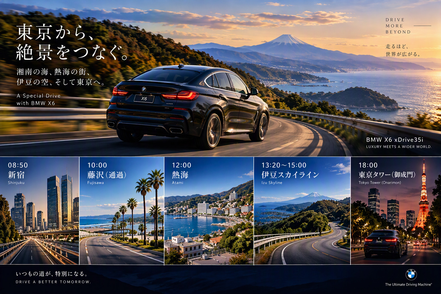 【10/17(土)開催決定・西新宿集合🚗】伊豆スカイライン日帰りドライブツアー！景色満喫＆写真好き歓迎📸