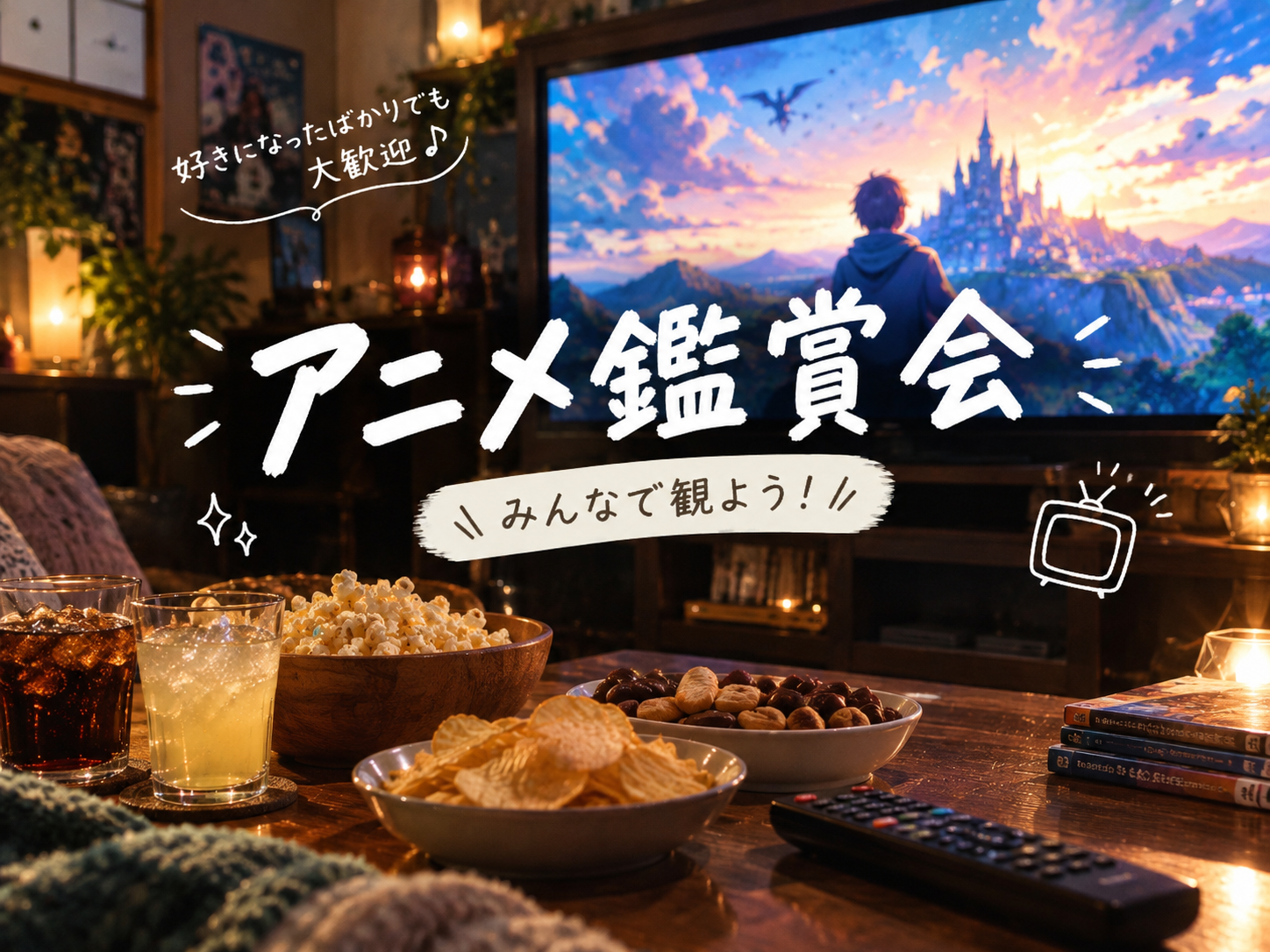 【20代】🎬 アニメ鑑賞会📺✨