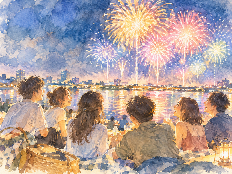 10/17(土)淀川花火大会🎆 ひとり参加、大歓迎！花火好き集まれ！