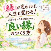【桑名開催・初心者大歓迎】「縁」が変われば、人生も変わる!ブッダに学ぶ人生を好転させる「良い縁」のつくり方