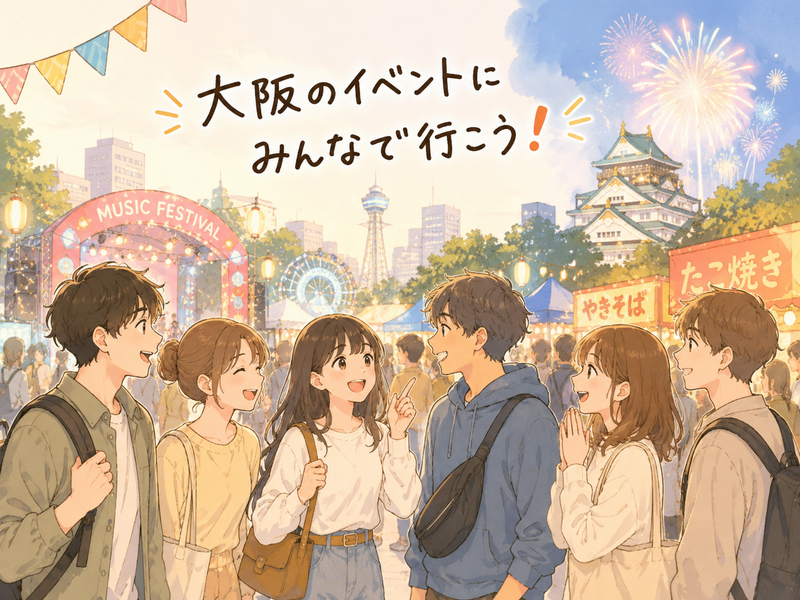 10/17🎉 大阪のイベントにみんなで行こう🎉