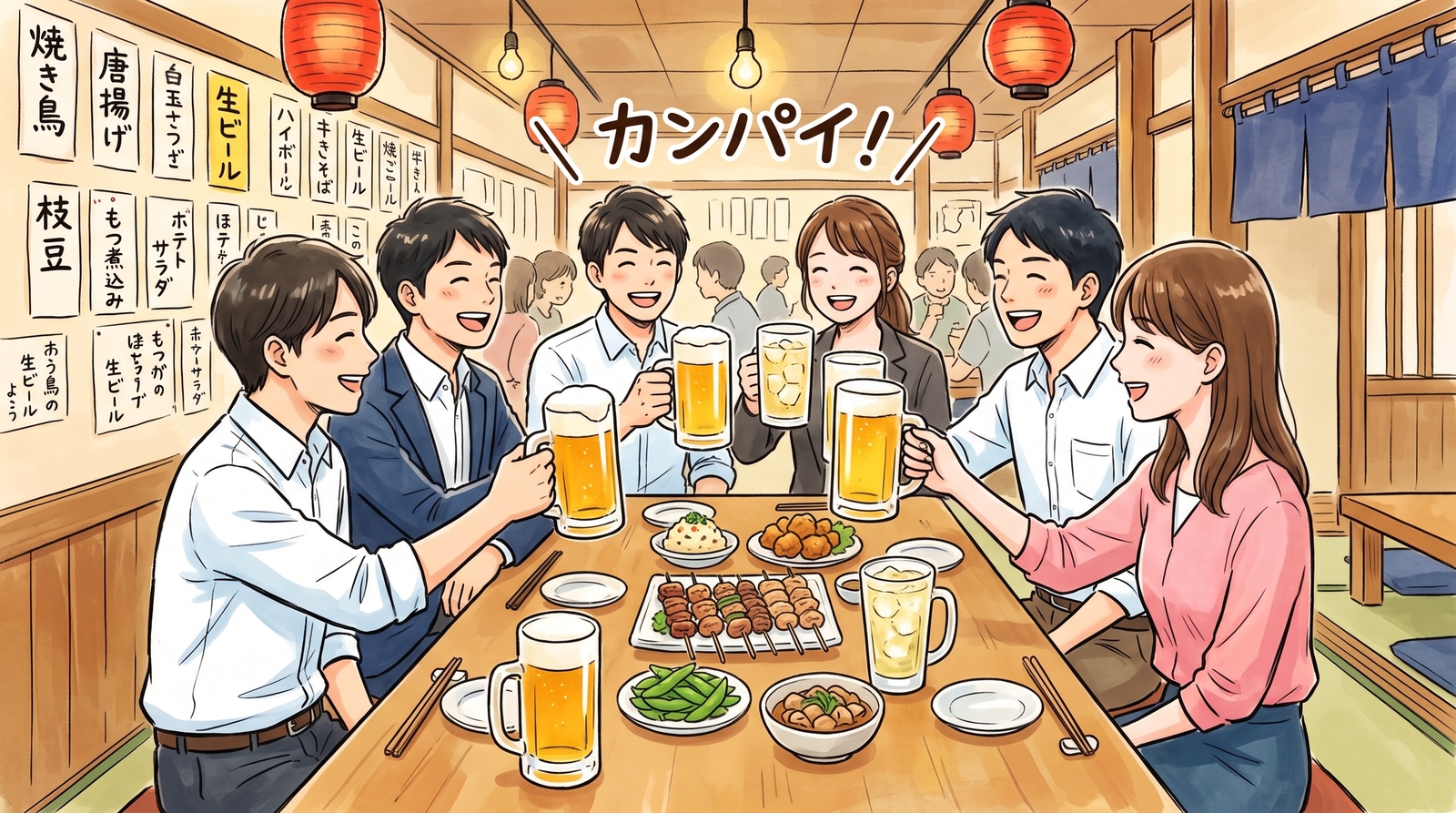 【女性主催｜新橋🍻】20〜32歳限定✨華金ビール＆焼き鳥ナイト！一人参加・初参加大歓迎😆
