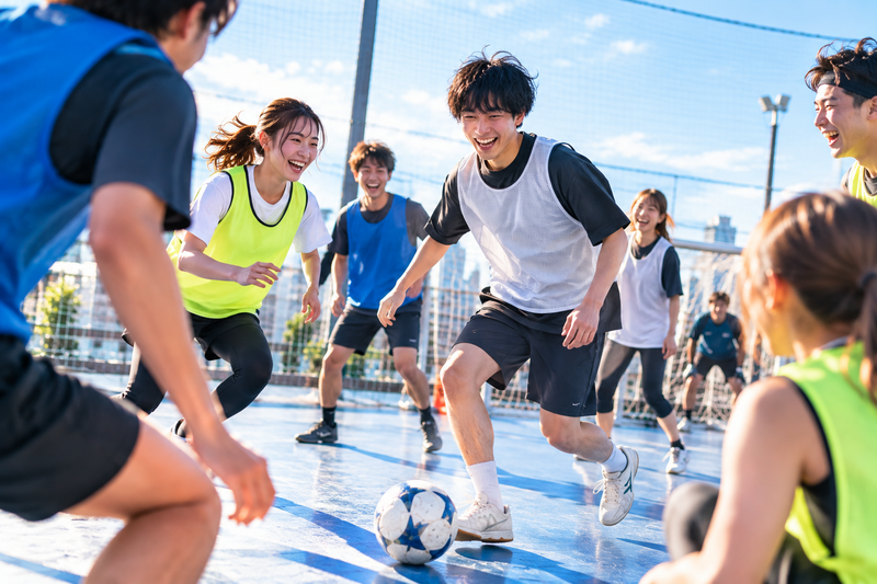 【早割中】 祝日フットサル！初心者も経験者もみんなで楽しくボールを蹴ろう⚽