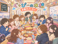貸切車内でお菓子パーティ🍪【限定30人の会♪】初参加でも、人見知りでも、1人参加でも気軽に参加してね♪