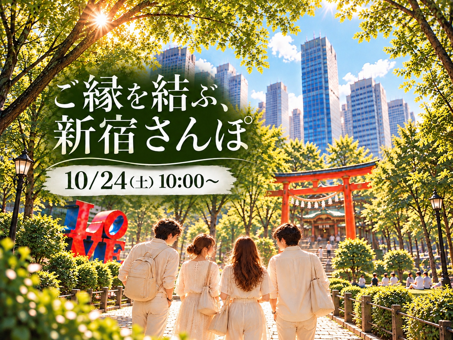 🚶🏼⛩さんぽ＆参拝｜歩いて、参拝して、自然と仲良くなる。
