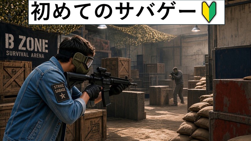 サバゲーで遊ぼう。初心者歓迎。施設は屋内で快適な室温。女性もぜひ。お台場 11月14日(土)