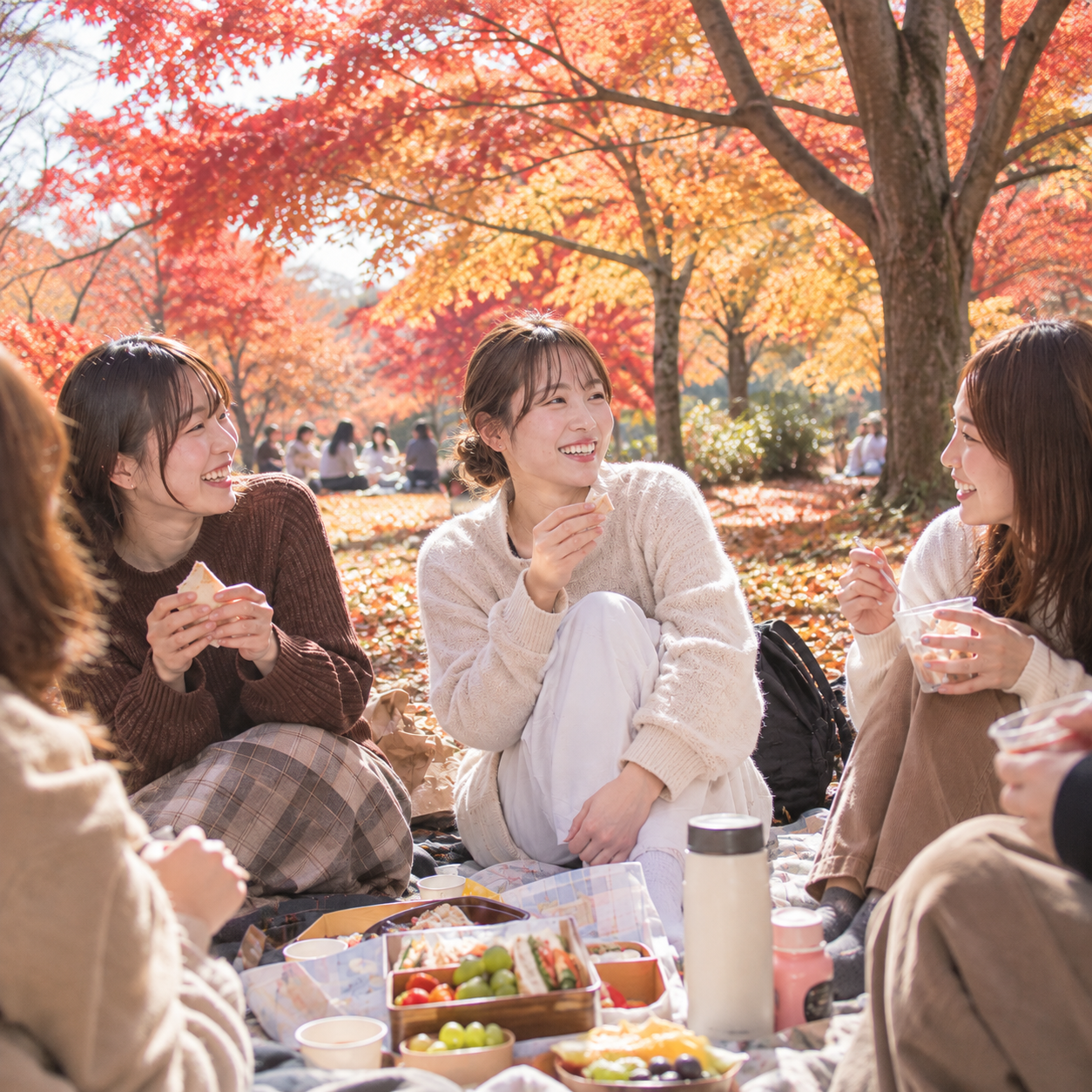 【女性限定🌷】大阪城公園でゆったり紅葉狩り🍁
