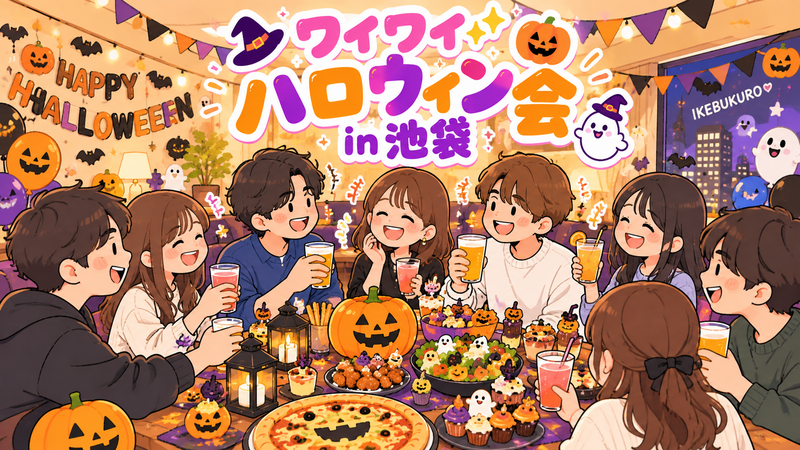 🎃【男女共催/20代限定】ワクワクハロウィンパーティー✨👻