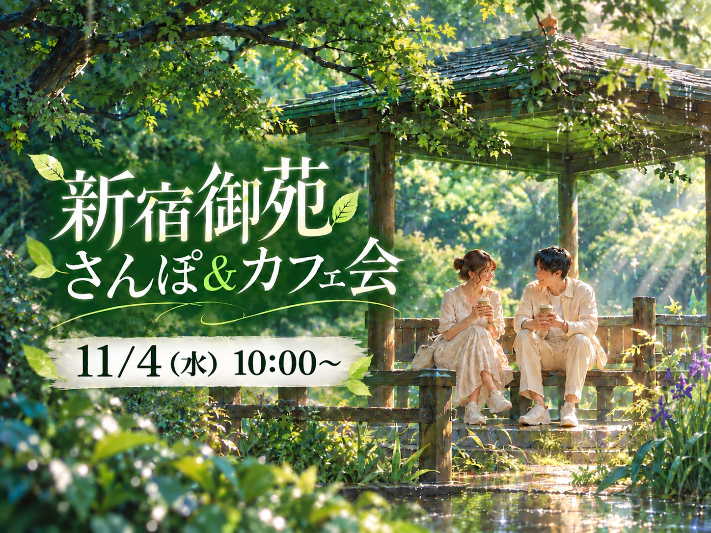 🚶‍♂️☕️さんぽ＆カフェ会｜歩いて、話して、ひと休み。 