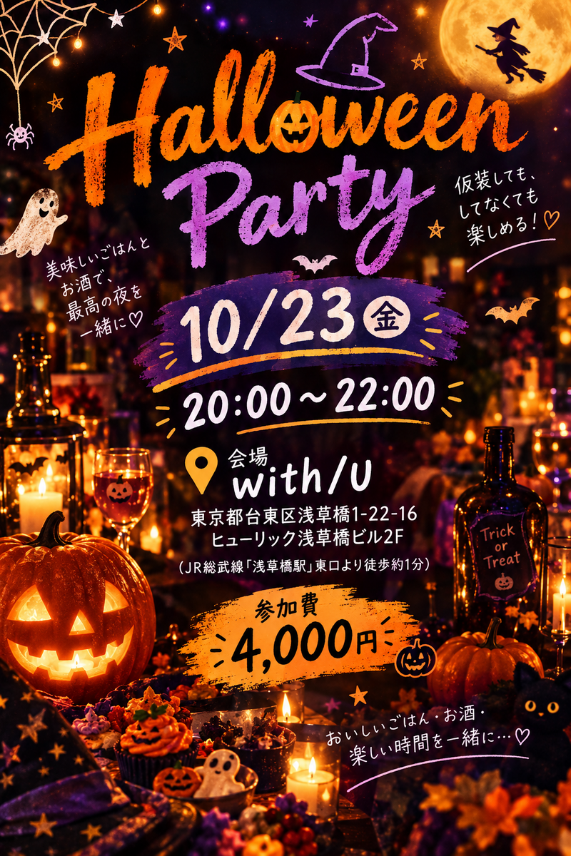 華金みんなでハロウィンパーティ🎃👻