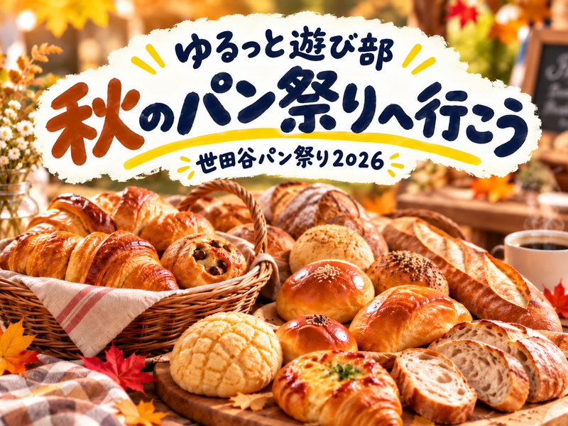 🌼女性主催【🥐秋のパン祭りへ行こう！🍞💕全国の美味しいパンを巡ってピクニック🧺🌿】