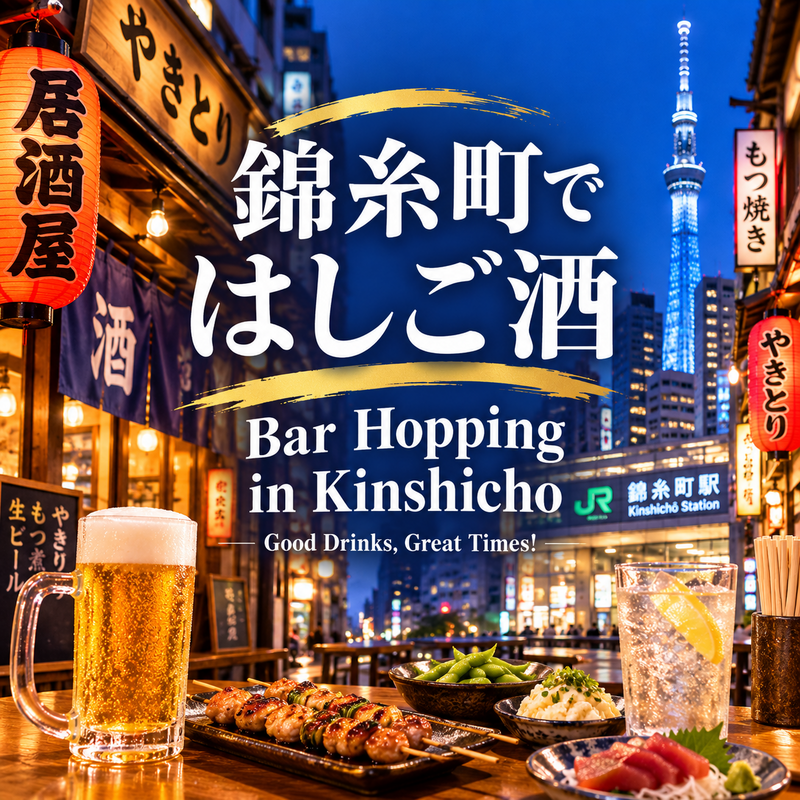 【初参加の方歓迎】錦糸町でハシゴ酒飲み会🍻