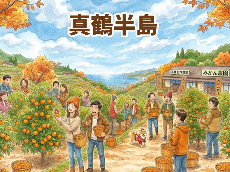 【登山初心者、初級者歓迎】✨たまトレクリスマス企画✨真鶴 みかん狩り🍊＋魚料理ランチ🐟＋海さんぽ