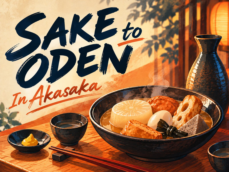 🍶SAKE to ODEN in 秋葉原 🍢