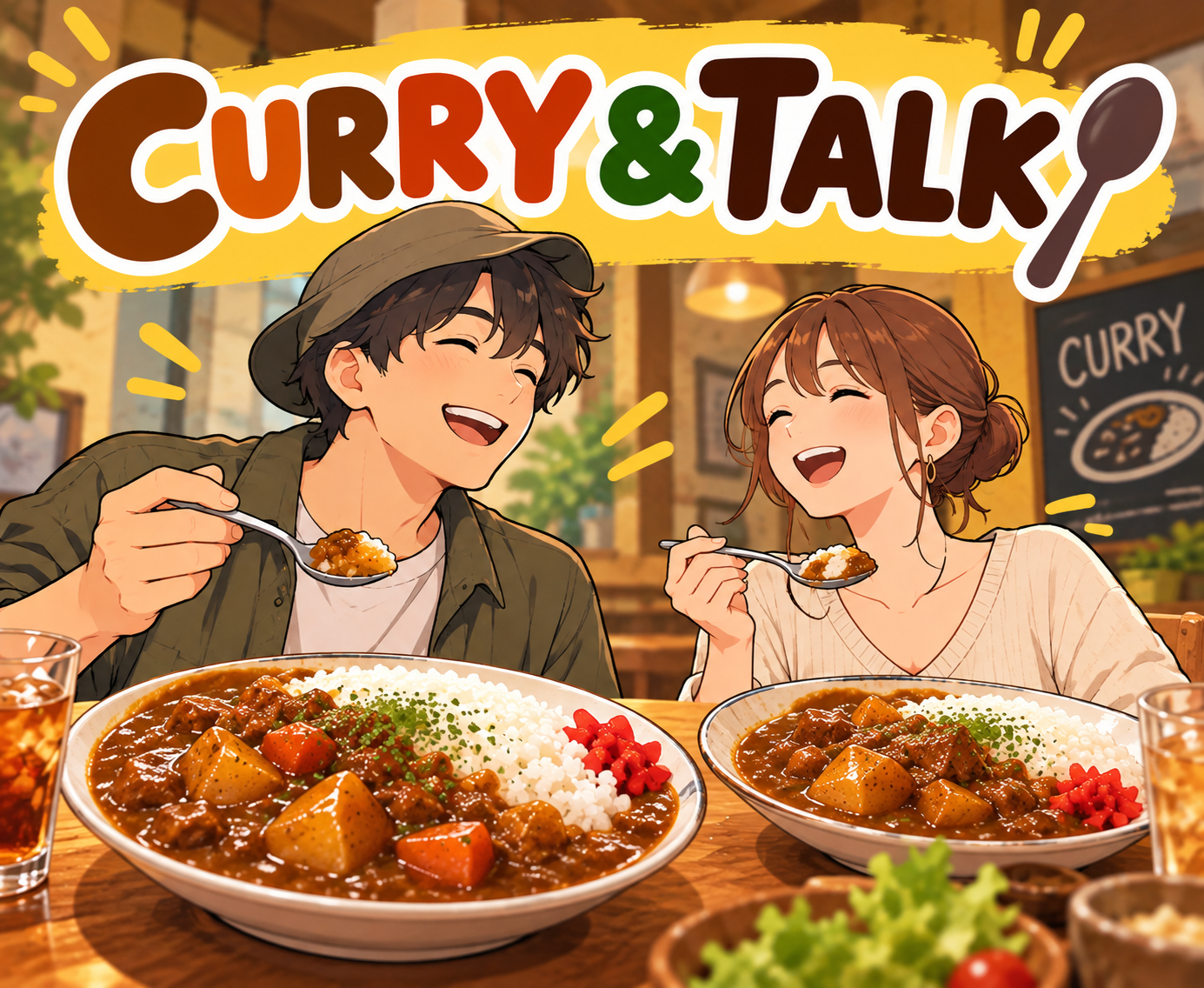 食べるの好き集合！CURRY & TALK