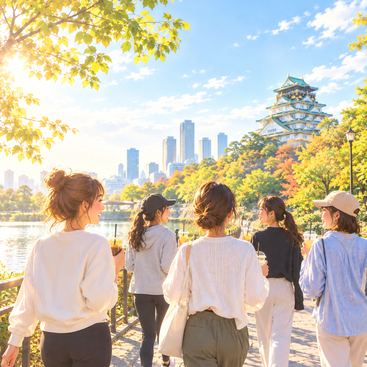 【20代限定/初心者歓迎】🌿 朝活さんぽ in 大阪 🍂