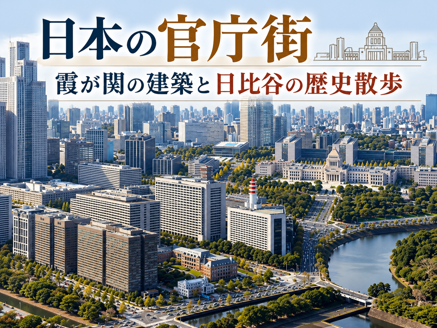 日本の近代を映す官庁街へ！霞が関の建築と日比谷の歴史を巡ろう