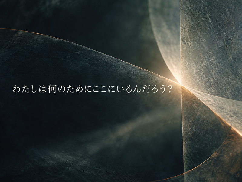 「わたしは何のためにここにいるんだろう？」
—世界の始まりを問い直すブレイド理論から問い直してみる哲学カフェ