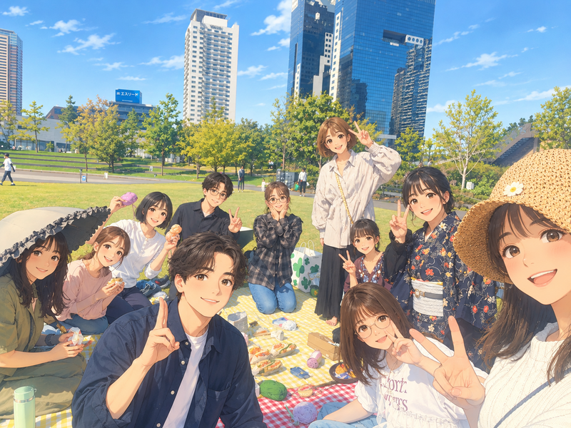 11月14日(土)
ピクニック☀️🧺 外で編み物する休日、過ごしてみませんか🧶