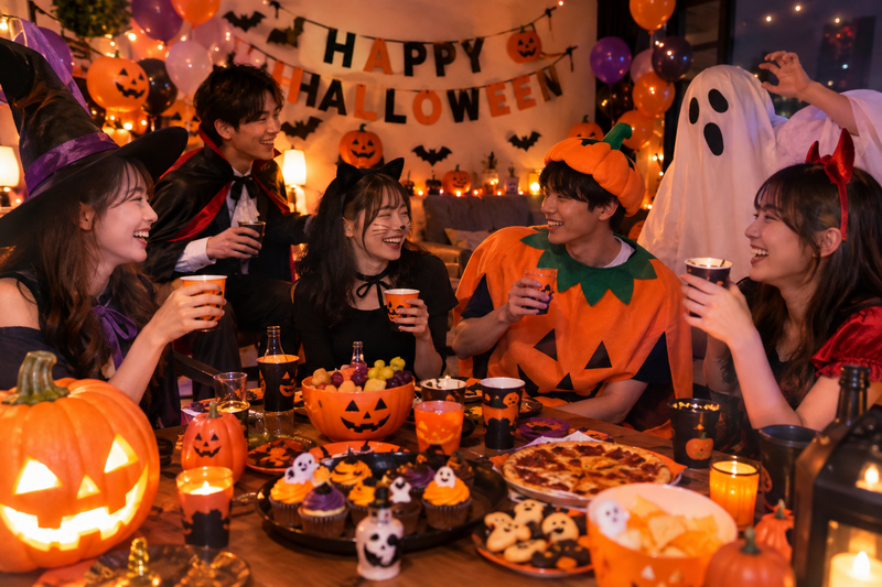 【10/31(木)日本橋開催🎃】20代限定ハロウィンパーティー！貸切ボードゲーム＆お菓子交流🍬満席注意