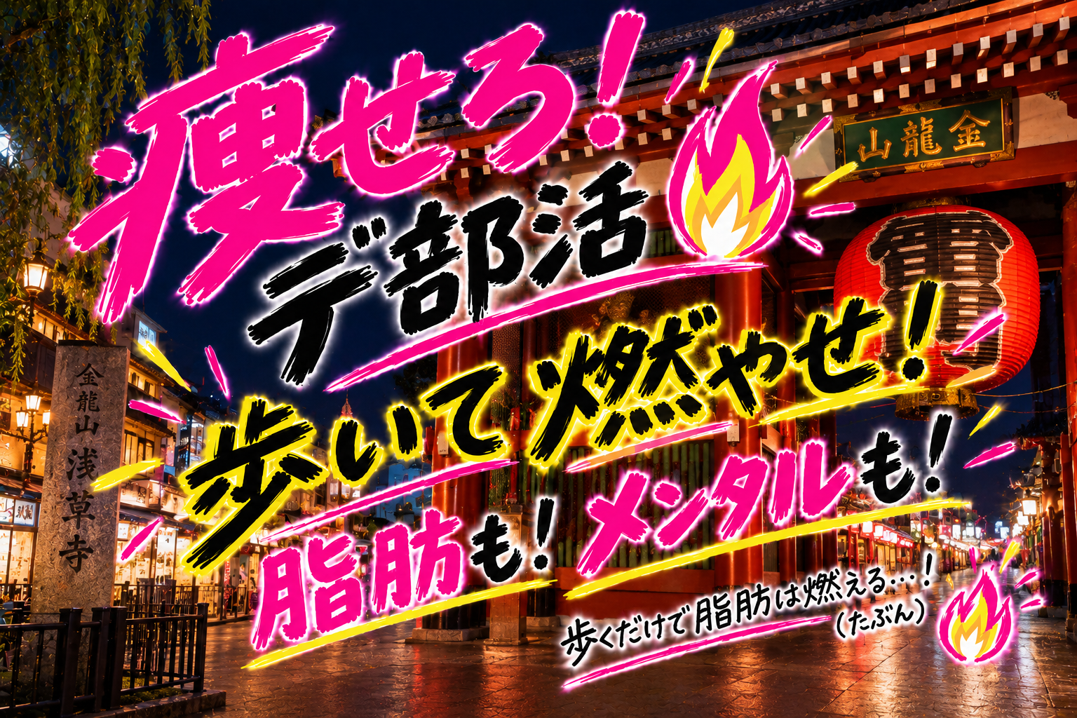 【女性主催】痩せろ！デ部活🔥ゆるいウォーキング企画！浅草～スカイツリークリスマスマーケット編