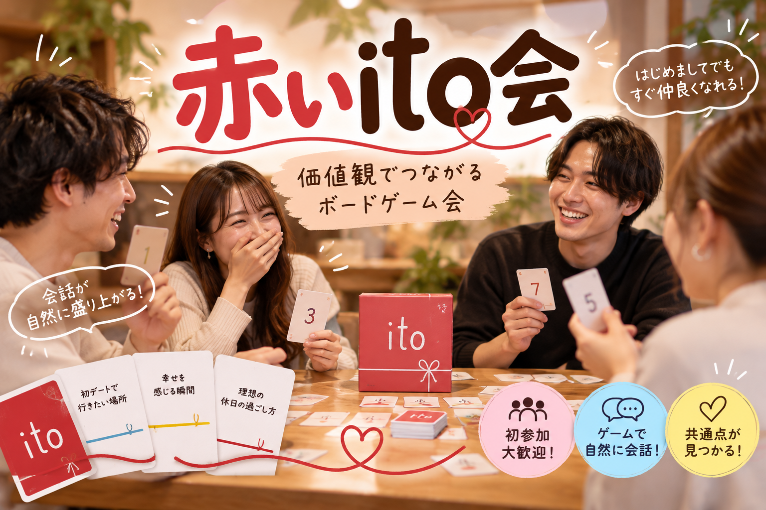 大人の赤いito会(ボードゲーム)