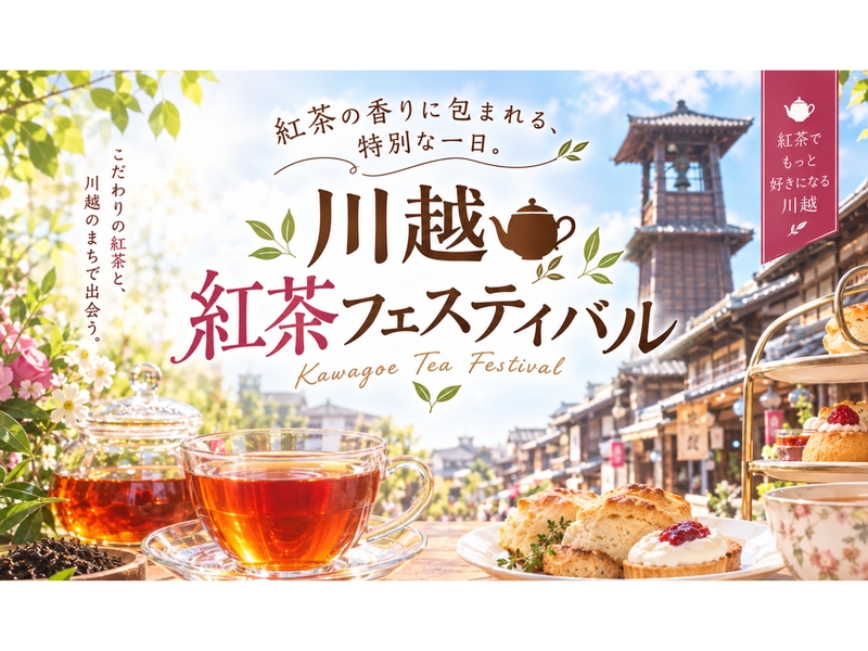 【女性主催】川越の紅茶フェスティバルにいこう！