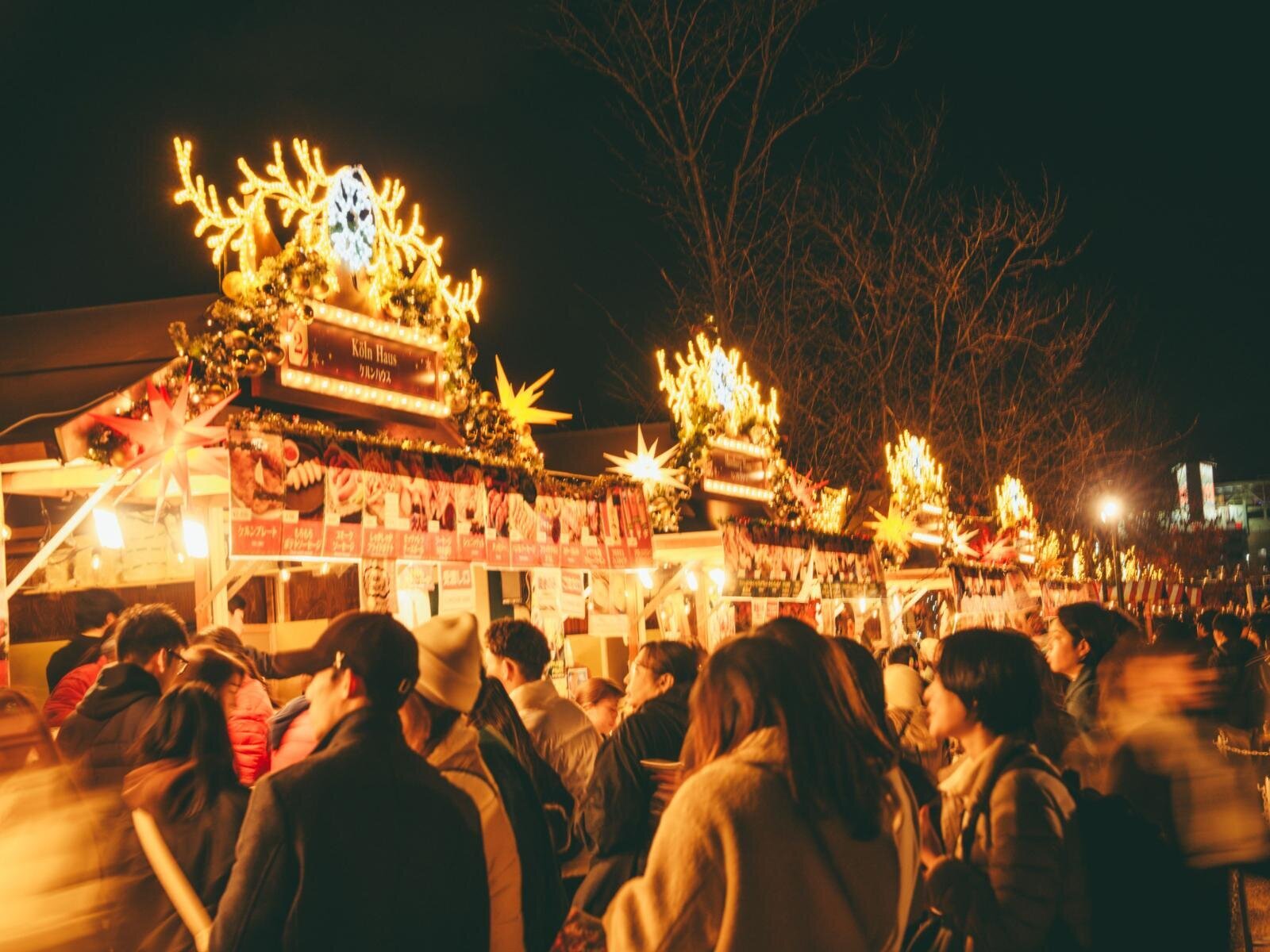 てんしばのクリスマスマーケットに行って屋台などを楽しもう🎄🎅   29歳以下限定(一部除く)