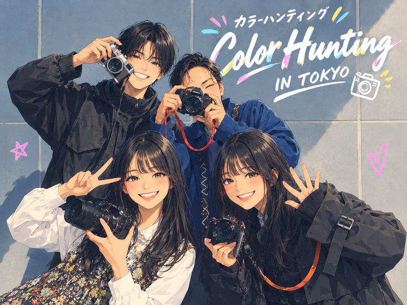 【スマホOK】街色×お散歩！カラーハンティング🌈📷