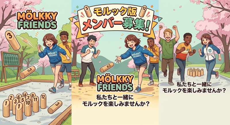 🌿🎯 狙って、笑って、つながる♪ モルック日和�
