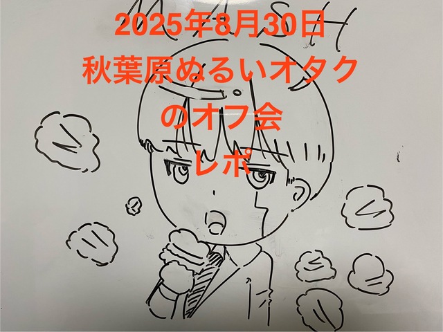 秋葉原ぬるいオタクのオフ会レポ8回目